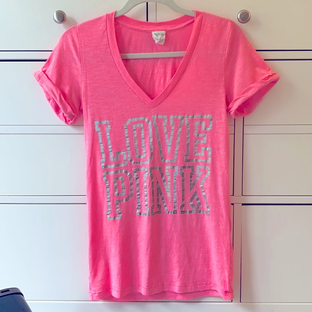 PINK Neon Pink T-Shirt